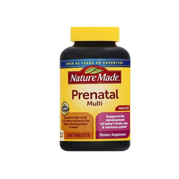 Nature Made. Prenatal Multi, + DHA 200mg 150 Tabs