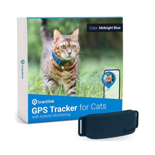 Tractive GPS Cat Tracker (9 lbs+) - Waterproof
